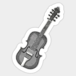 A Classic Guitar Sticker